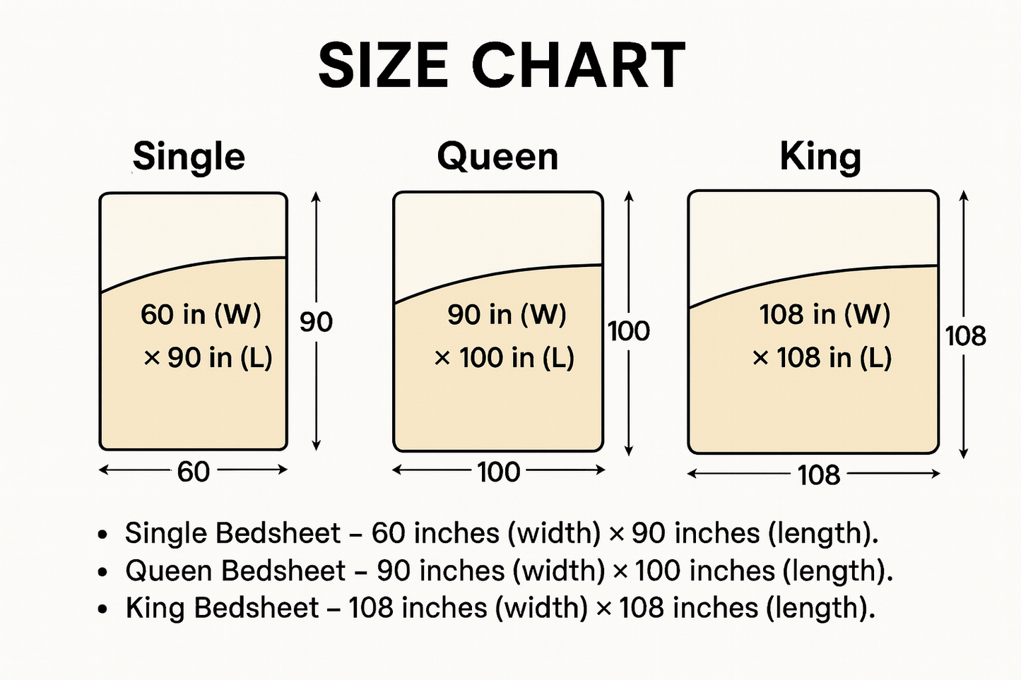 Geometric Single Glaze Cotton Bedsheet — Blue Stripes