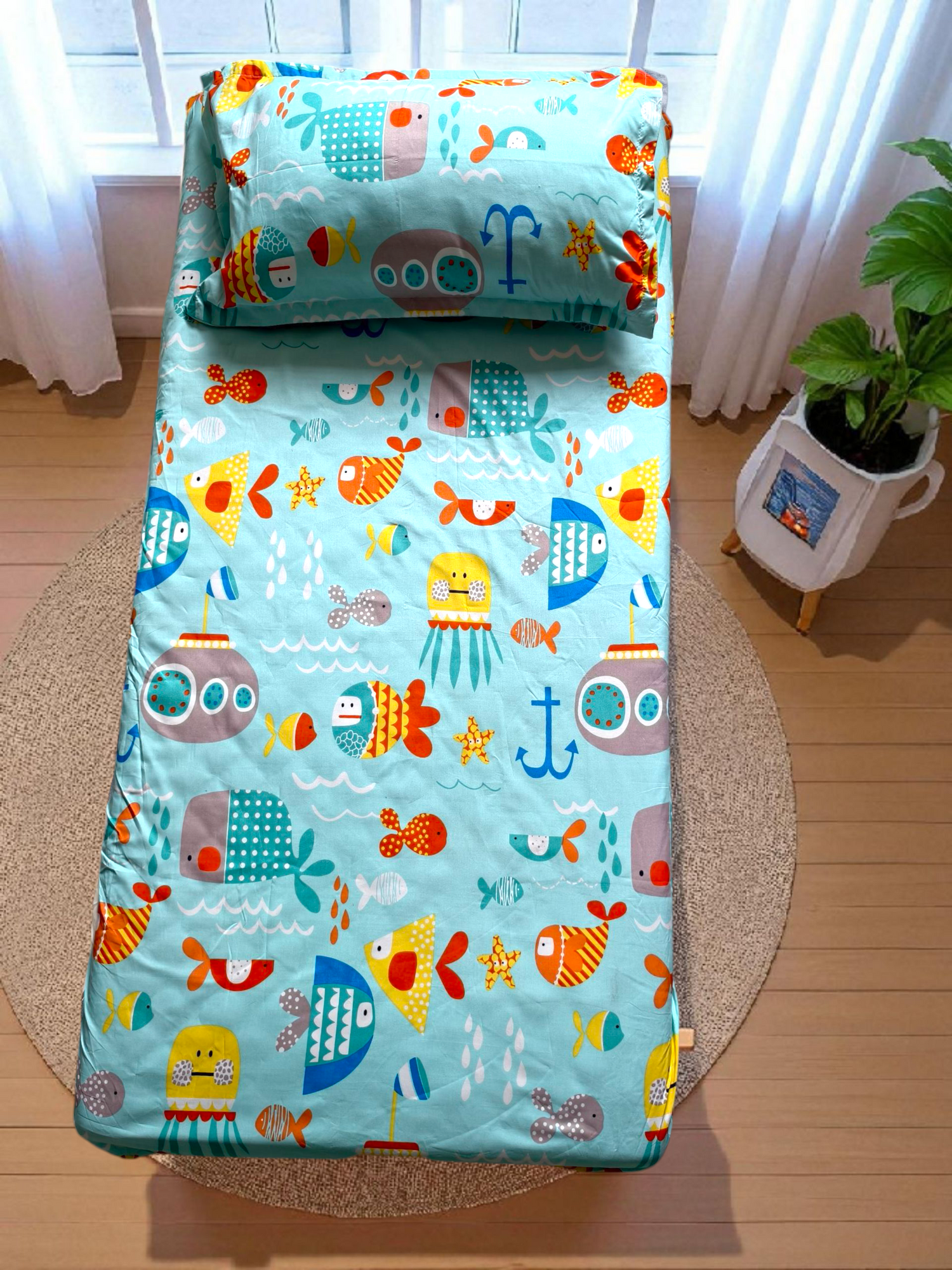 Kids Glaze Cotton Bedsheets