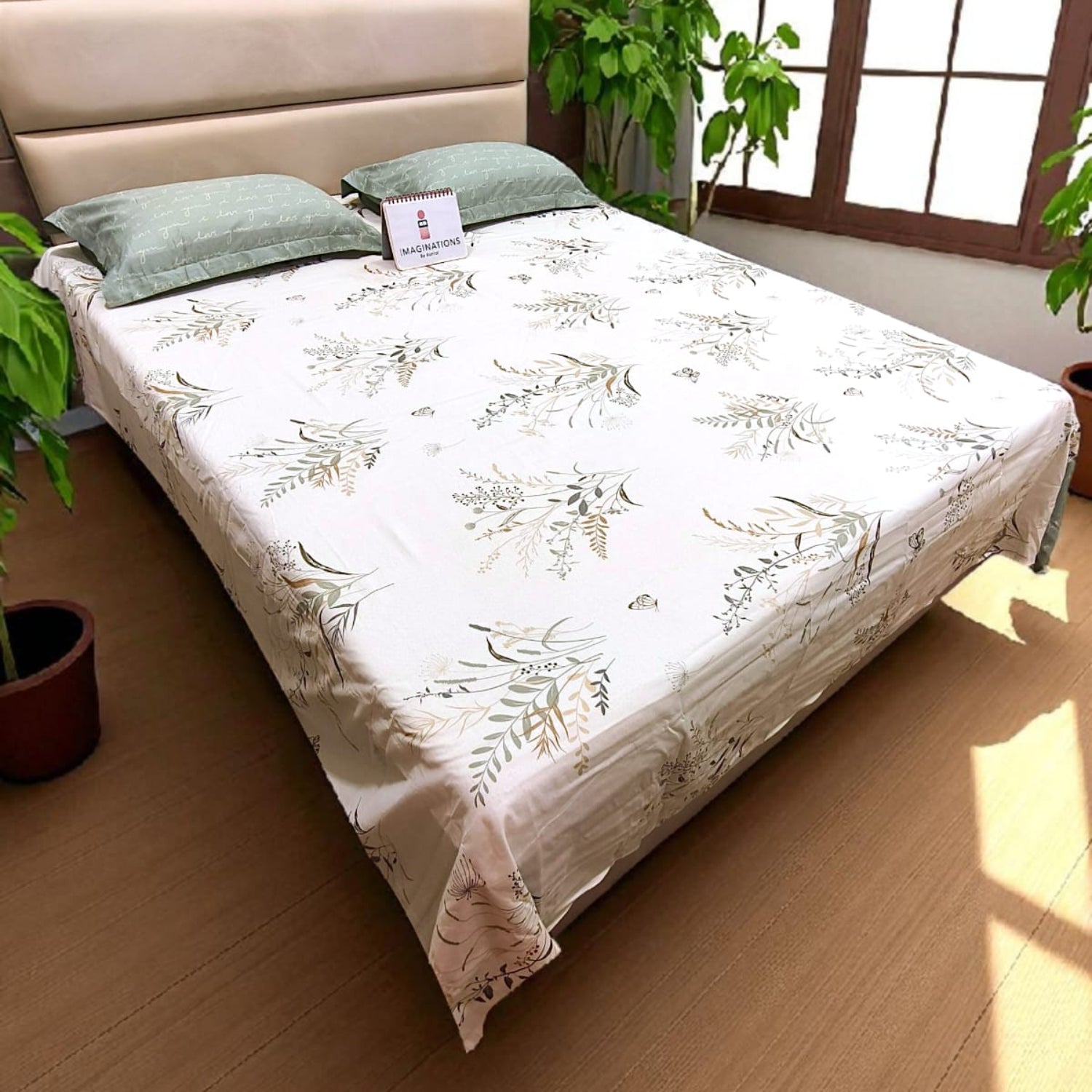 King  Pure Cotton Bedsheets