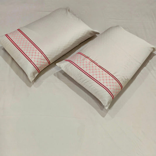 LUXURIOUS BAMBOO COTTON KING SIZE  FLAT BEDSHEET - BEIGE