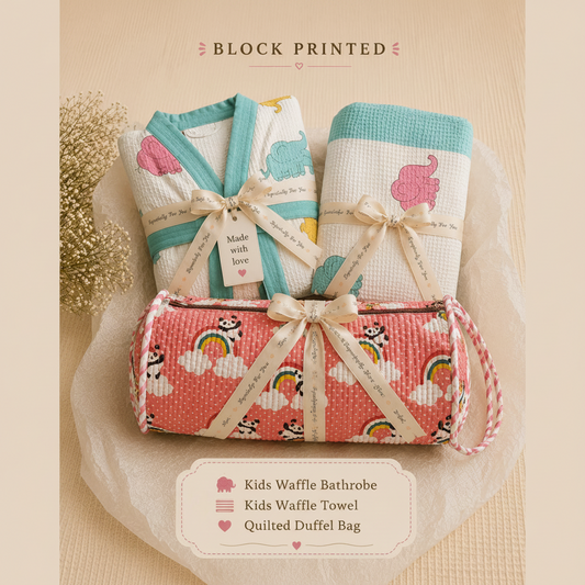 Kids Everyday Essential Kit -  Rainbow Elephants 2