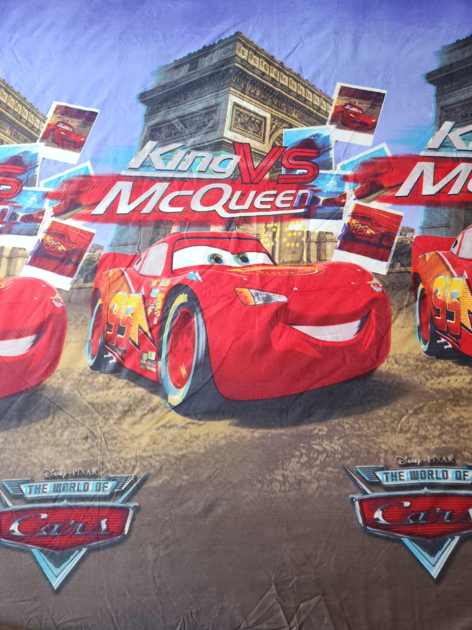 Kids Queen Glaze  Cotton Bedsheet — Mcqueen