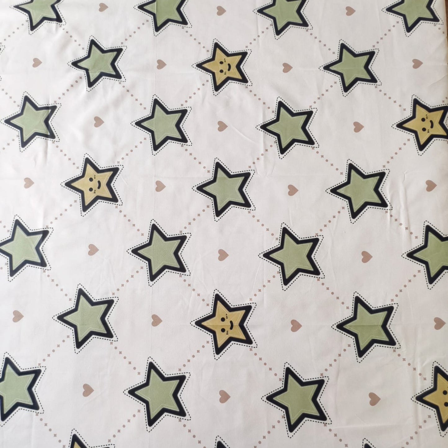 Kids Queen Glaze  Cotton Bedsheet —Starry Dreams