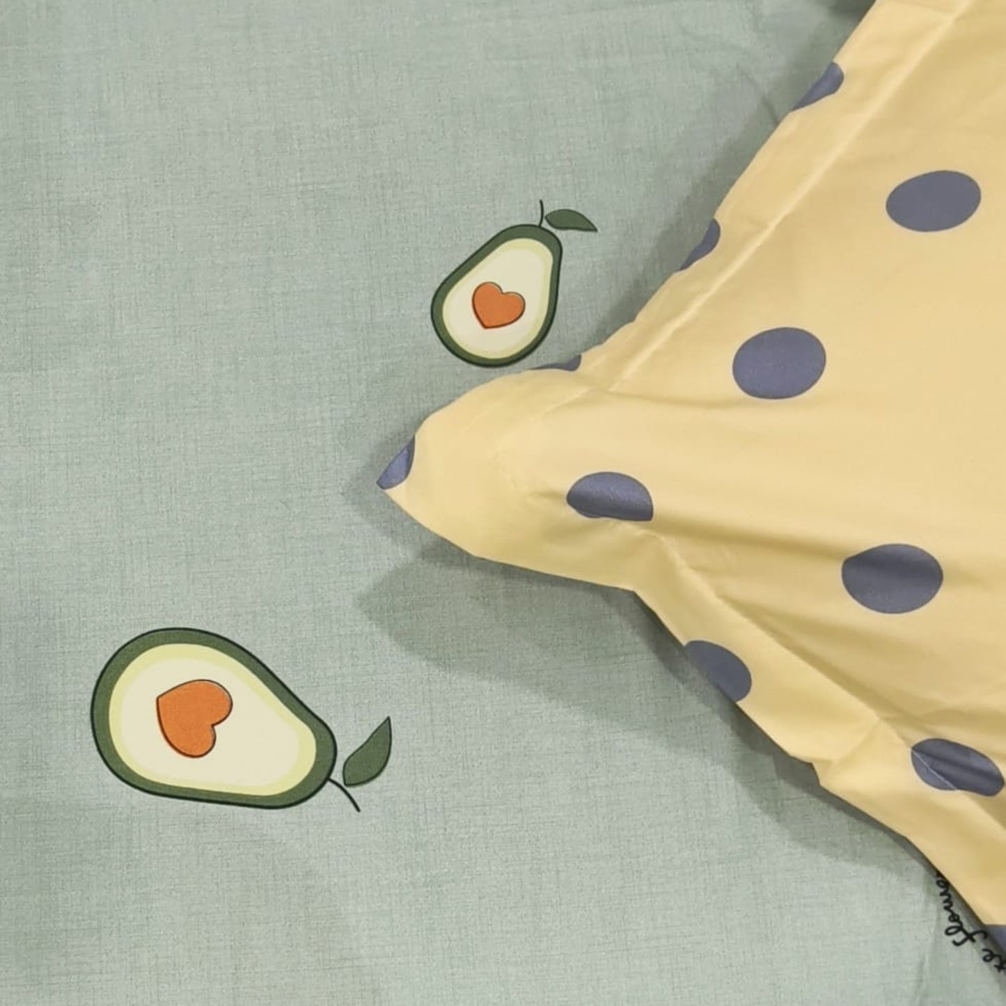 Kids Queen Glaze  Cotton Bedsheet —Fruity Fun