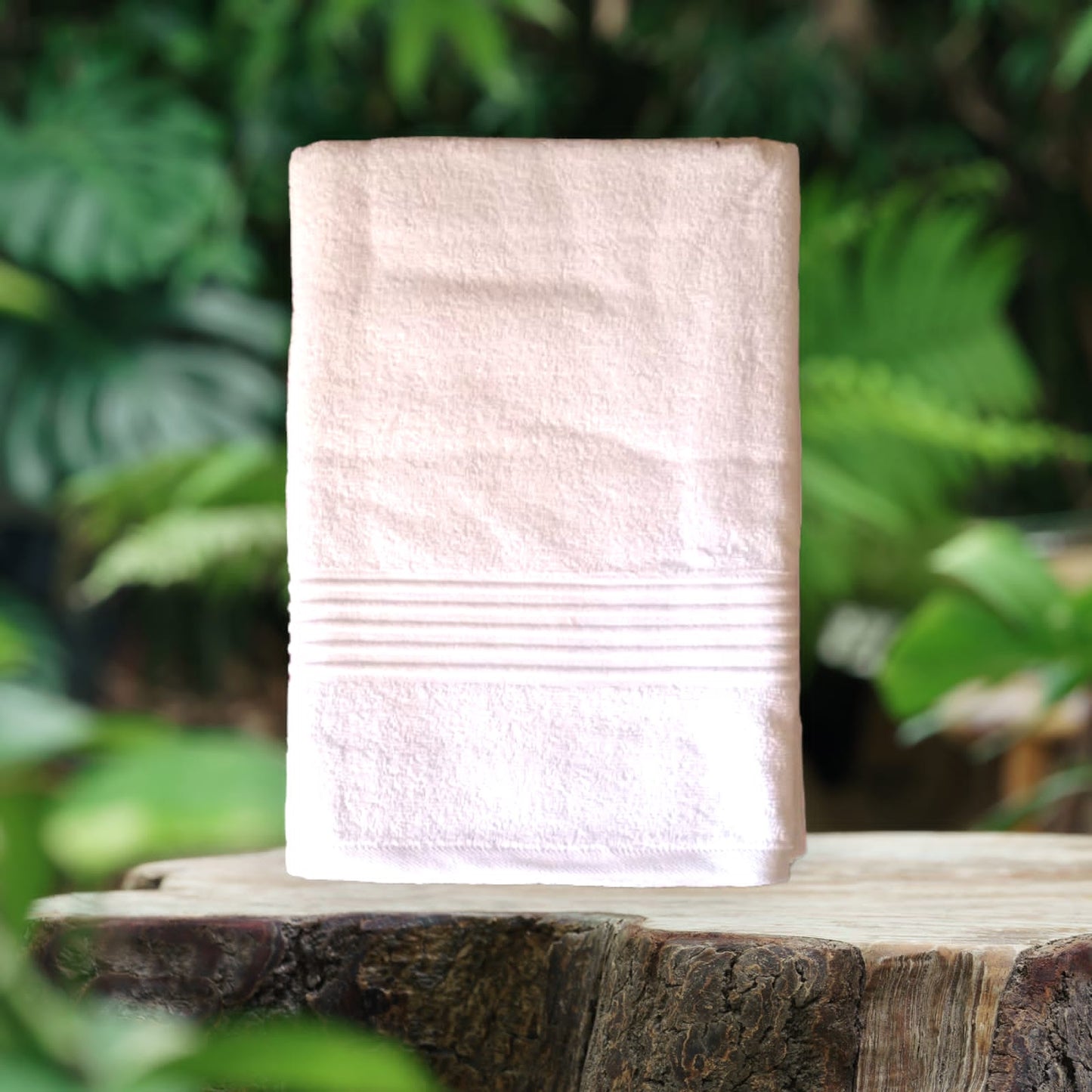 Premium Cotton Bath Towels- White